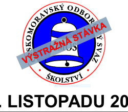 Přerušení provozu školy – stávka