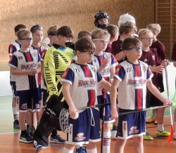 Soutěž ve florbale - mladší kluci
