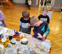 Vánoční vyrábění v sále Evropa