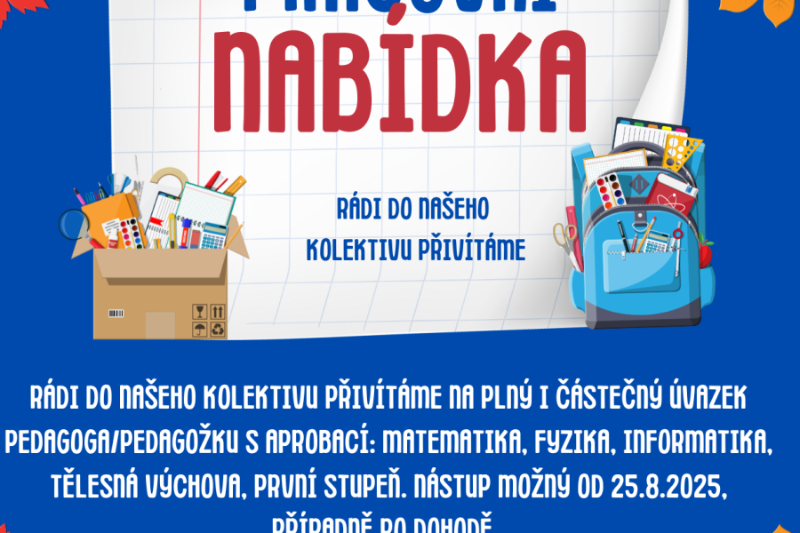 pracovní nabídka