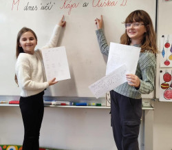 Akce „Žáci učí žáky“ v rámci adventního kalendáře