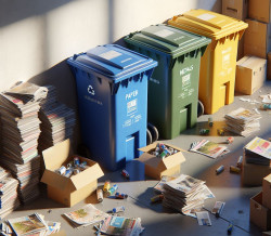 Sběr druhotných surovin ve školním roce 2024/2025