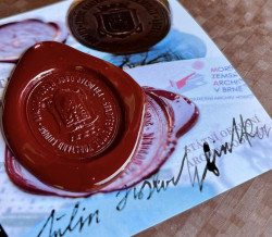 Žáci 8.C v archivu