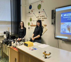 Návštěva bývalé žákyně