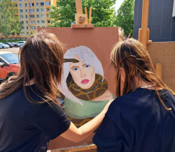 Účast na výtvarném sympoziu